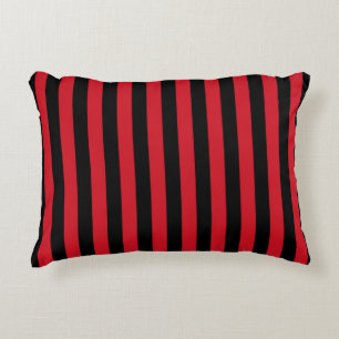 Cojín Decorativo colores de la bandera de Albania franjas símbolo d