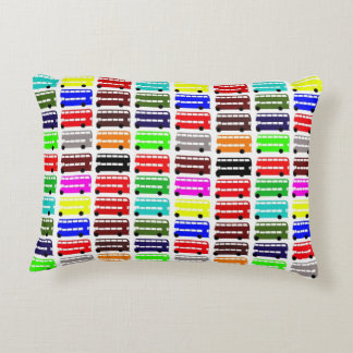 Cojín Decorativo Colores de Londres, Autobús icónico de Londres, Al