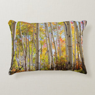 Cojín Decorativo Colores de otoño de árboles de Aspen 5
