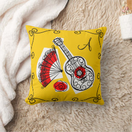 Cojín Decorativo Colores monográficos de español Souvenirs cuadrado