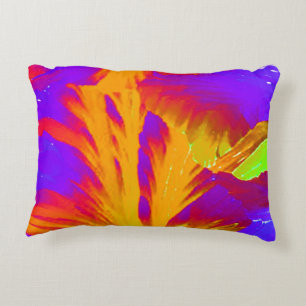 Cojín Decorativo Colores negrita Naranja azul rojo