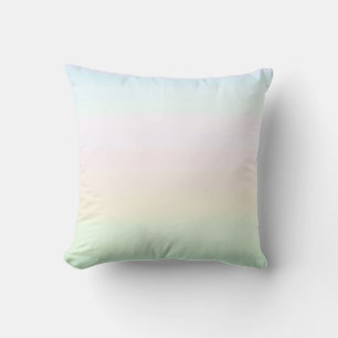 Cojín Decorativo Colores pastel gradiente luz elegante