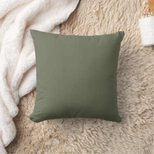 Cojín Decorativo Colores sólidos verde y rosa acento