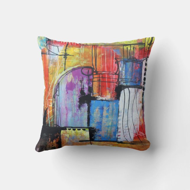 Cojín Decorativo Colorful  (Reverso )