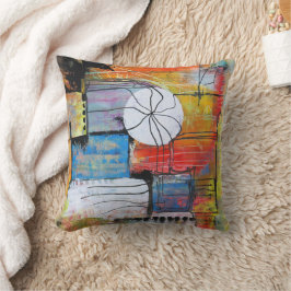 Cojín Decorativo Colorful Abstract Art