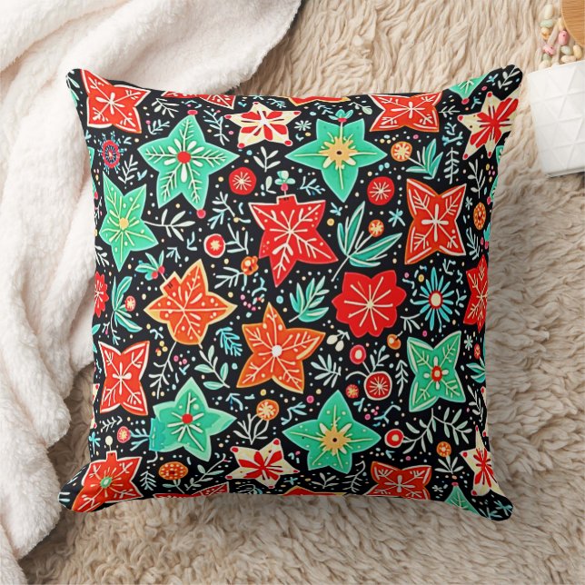 Cojín Decorativo  Colorful Abstract Holiday Design (Manta)