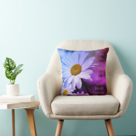 Cojín Decorativo Colorida margarita florida