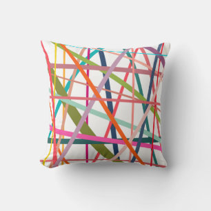 Cojín Decorativo Coloridas líneas