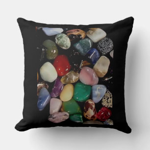 Cojín Decorativo Coloridas piedras de gema