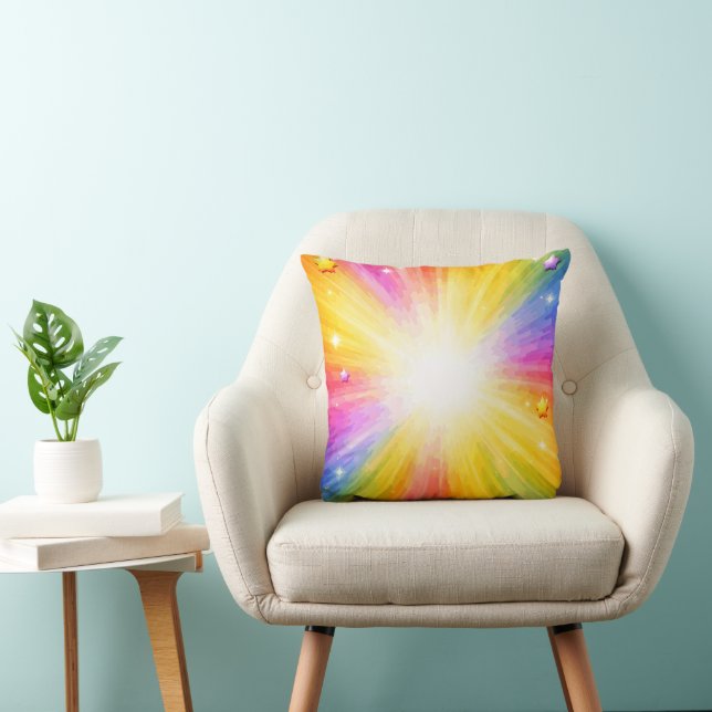 Cojín Decorativo Colorido (Silla)