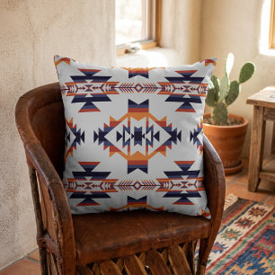 Cojín Decorativo Colorido Azteca del suroeste americano
