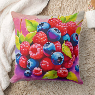 Cojín Decorativo Colorido Berry Feast