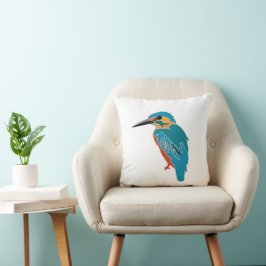 Cojín Decorativo Colorido Kingfisher