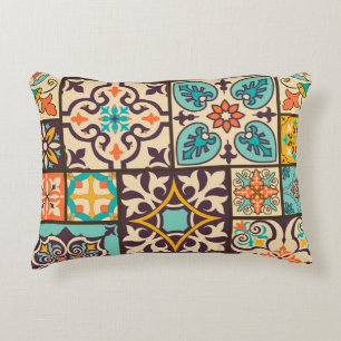 Cojín Decorativo Colorido mosaico de motivos islámicos