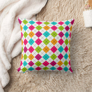 Cojín Decorativo Colorido patrón de arglos Jumbo Pillow