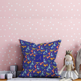 Cojín Decorativo Colorido personalizado de dinosaurios lindo patrón