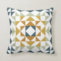 Colorido y moderno bloque de calderines geométrico