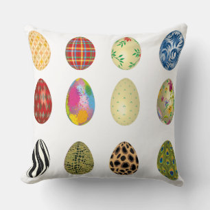 Cojín Decorativo coloridos huevos de Pascua