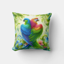 Cojín Decorativo Colourful bird Throw Cushion