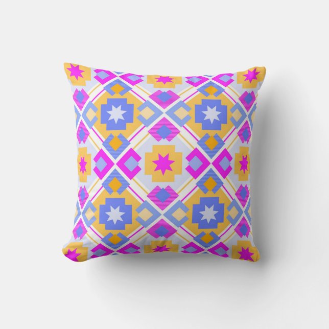 Cojín Decorativo Colourful throw pillow design  (Anverso)