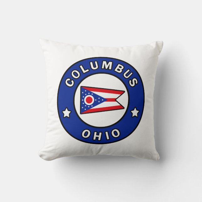 Cojín Decorativo Columbus Ohio (Anverso)