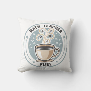 Cojín Decorativo Combustible para Profesores de Matemáticas