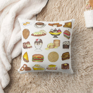 Cojín Decorativo Comedor clásico americano de almuerzo contador de