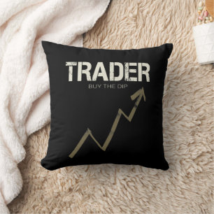 Cojín Decorativo Comerciante Comprar El Comerciante Dip Day Trader