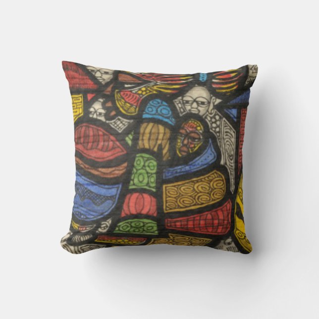 Cojín Decorativo Comercio (Anverso)