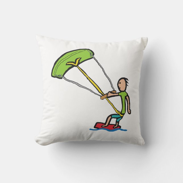 Cojín Decorativo Cometa de vuelo (Anverso)