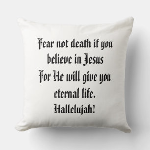 COJÍN DECORATIVO COMFORT PILLOW SYMPATHY TEMER A JEHOVAH