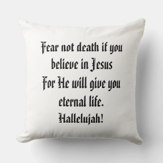 COJÍN DECORATIVO COMFORT PILLOW SYMPATHY TEMER A JEHOVAH