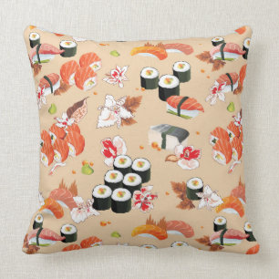 Cojín Decorativo Comida japonesa: Modelo 3 del sushi