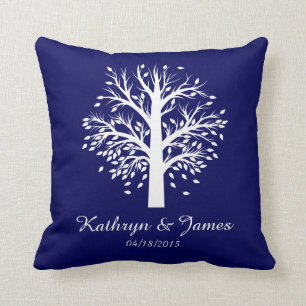 Cojín Decorativo Comienzo del nuevo árbol de familia,