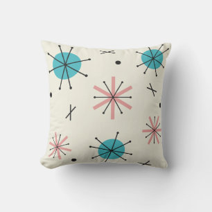 Cojín Decorativo Comienzos de planetas de la era atómica