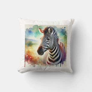 Cojín Decorativo Common Zebra 210824AREF110 - Watercolor