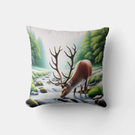 Cojín Decorativo "Como el ciervo jadea" cristiano