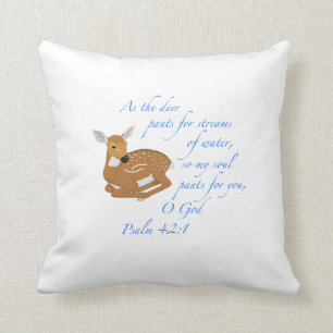 Cojín Decorativo Como los ciervos soportan