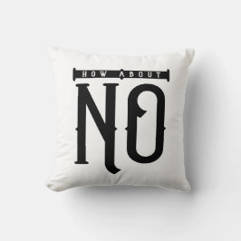 Cojín Decorativo Cómo no hay tipografía