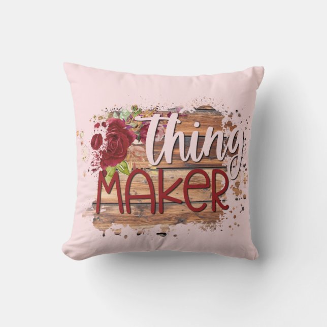 Cojín Decorativo Comodidad del almohadón trasero de 20" x 20" (Anverso)