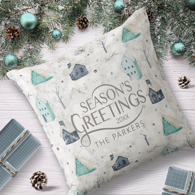 Cojín Decorativo Cómodo Navidades del hogar ID985 Verde azulado (Subido por el creador)