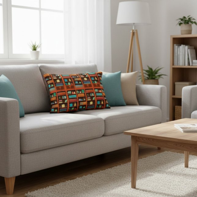 Cojín Decorativo Cómodos estantes de libros (Subido por el creador)