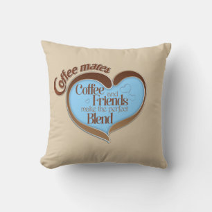 Cojín Decorativo Compañeros de café