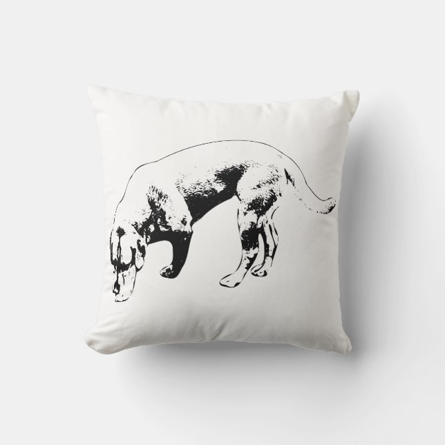 Cojín Decorativo Companion de ruta en línea (Anverso)