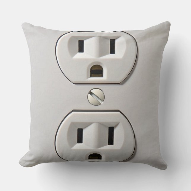 Cojín Decorativo Complemento de salida eléctrica (Anverso)