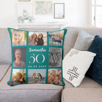 Composición de fotos personalizada de Teal