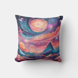 Cojín Decorativo Composición geométrica cósmica
