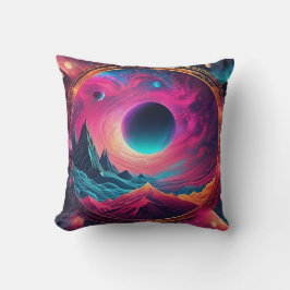 Cojín Decorativo Composición geométrica cósmica
