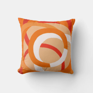 Cojín Decorativo Composición Nº 43 - Monocromo Naranja