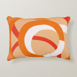 Cojín Decorativo Composición Nº 43 - Monocromo Naranja